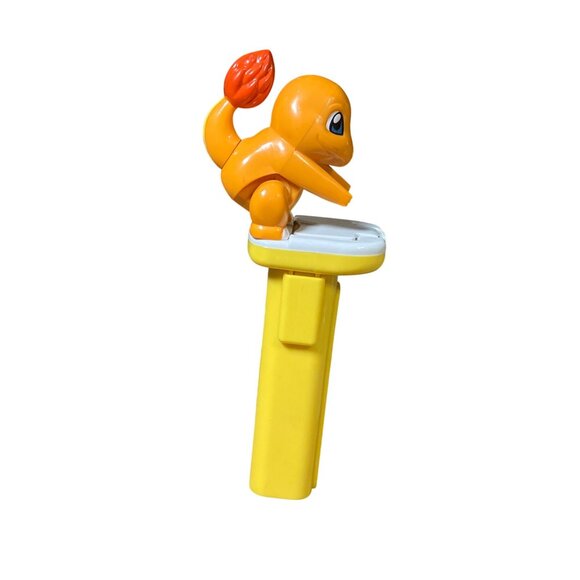 Bandai Charmander Candy Dispenser Yellow Orange Collectible Pokemon Figure 1998 - Picture 9 of 13